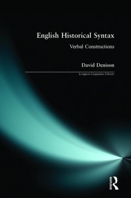 English Historical Syntax (Paperback)