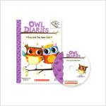 Owl Diaries #4 : Eva and the New Owl (Paperback + MP3 CD + Storyplus QR)
