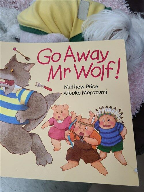 [중고] Go Away Mr Wolf! (Paperback)