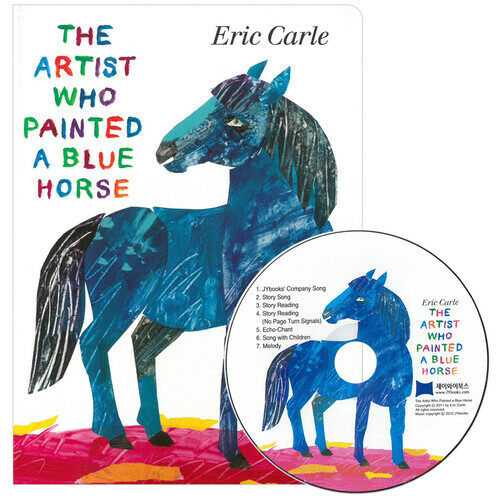 [중고] 노부영 The Artist Who Painted a Blue Horse (Board Book + CD)