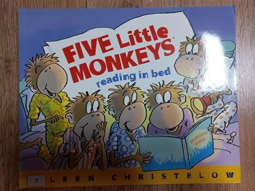 [중고] Five Little Monkeys Reading in Bed (Paperback)