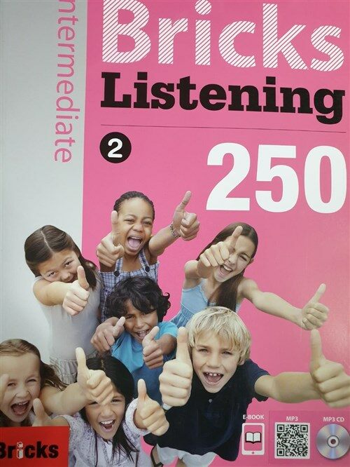 [중고] Bricks Listening Intermediate 250 Level 2 (Student Book + Workbook + E.CODE)