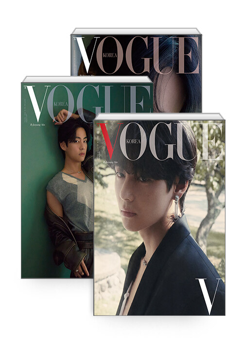 [세트] 보그 Vogue Korea A~C형 2022.10 - 전3권 (표지 : 뷔) (부록없음)