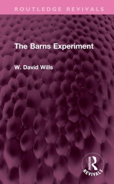 The Barns Experiment (Hardcover, 1)