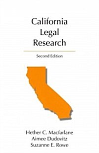 California Legal Research (Paperback)