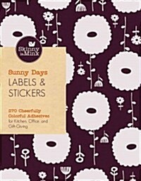 Sunny Days Labels & Stickers (Skinny Laminx): 240 Cheerfully Colorful Adhesives for Kitchen, Office, and Gift-Giving (Loose Leaf)