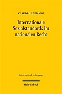 Internationale Sozialstandards Im Nationalen Recht: Eine Untersuchung Am Beispiel Des Systems Sozialer Sicherheit in Sudafrika (Paperback)