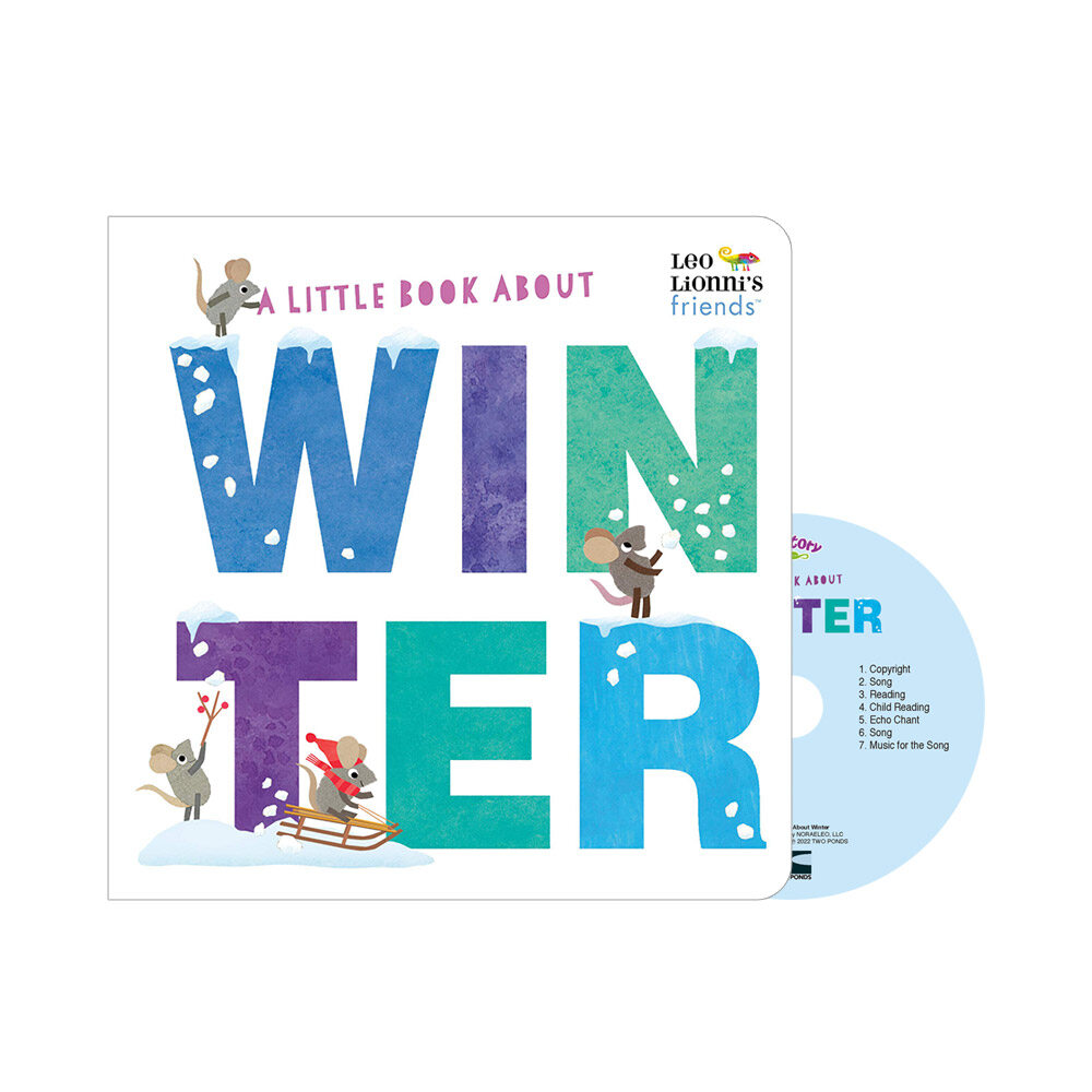 Pictory Set Infant & Toddler 36 : A Little Book About Winter (Board Book + Audio CD )