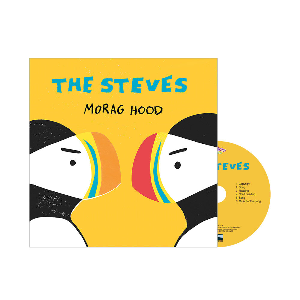 Pictory Set Pre-Step 76 : The Steves (Paperback + Audio CD )