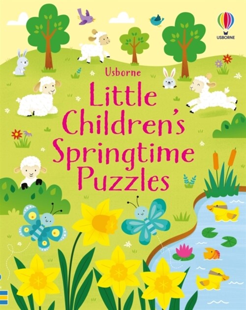 Little Childrens Springtime Puzzles (Paperback)