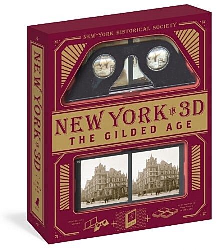 New York City in 3D in the Gilded Age [With Steroscope] (Paperback)