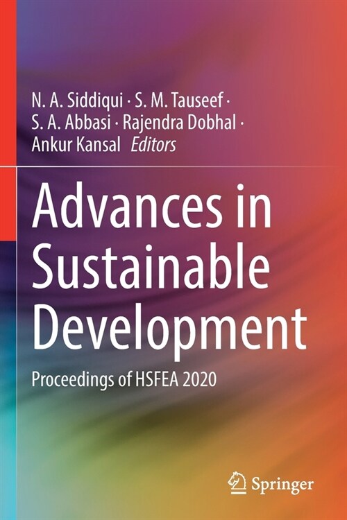 Advances in Sustainable Development: Proceedings of Hsfea 2020 (Paperback, 2022)