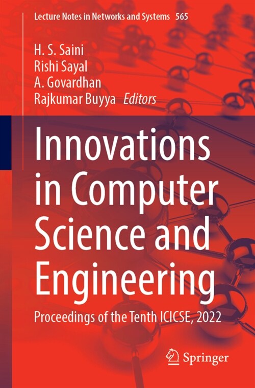 Innovations in Computer Science and Engineering: Proceedings of the Tenth Icicse, 2022 (Paperback, 2023)