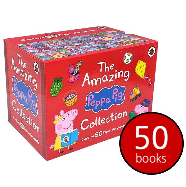 페파피그 Amazing Peppa Pig Collection 50 Book Box Set - Red (Paperback 50권)