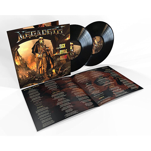 [중고] [수입] Megadeth - 16집 The Sick, The Dying… And The Dead [180g 2LP][게이트폴드]