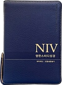 [뉴네이비] 개역개정 NIV 영한스터디성경 한영새찬송가 - 소(小).합본.색인.주석