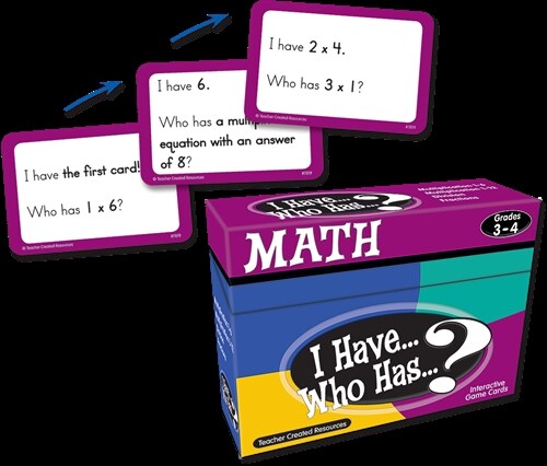 I Have... Who Has...? Math Game (Gr. 3-4)