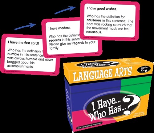 I Have... Who Has...? Language Arts Game (Gr.5-6)