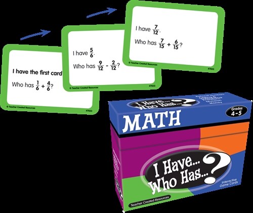 I Have... Who Has...? Math Game (Gr.4-5)