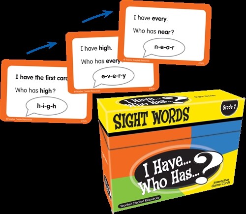 I Have... Who Has...? Sight Words Game (Gr.2)