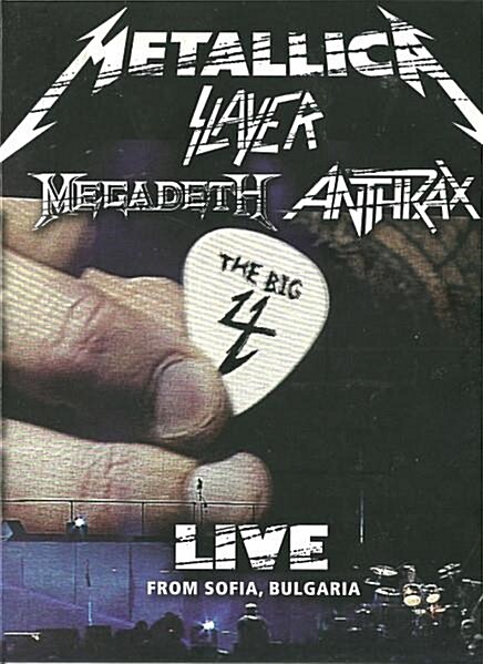 [중고] [수입] Metallica & Slayer & Megadeth & Anthrax - The Big Four: Live From Sonisphere : 한정판 (2DVD + 5CD)(Limited Super Deluxe Boxset)