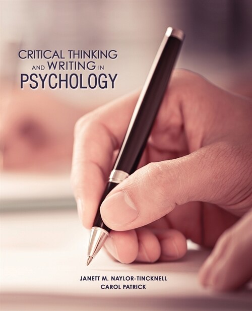 Critical Thinking and Writing in Psychology (Paperback)