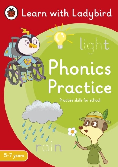 Phonics Practice: A Learn with Ladybird Activity Book (5-7 years) : Ideal for home learning (KS1) (Paperback)