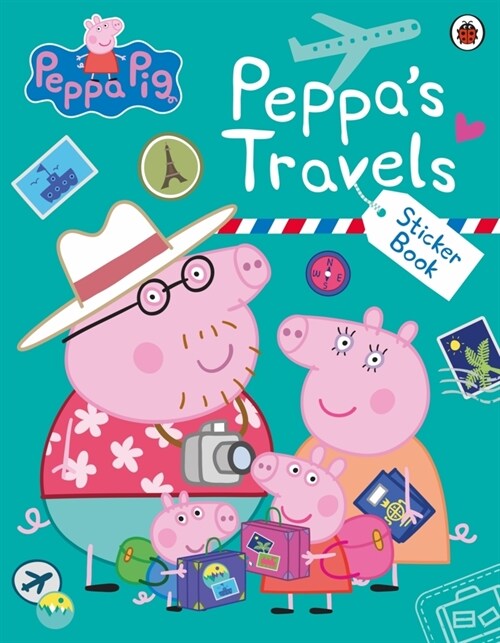 Peppa Pig: Peppas Travels : Sticker Scenes Book (Paperback)