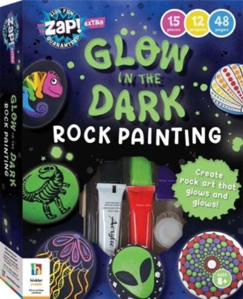 Zap! Extra Glow-in-the-Dark Rock Painting (Kit)