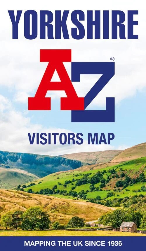 Yorkshire A-Z Visitors Map (Sheet Map, folded)