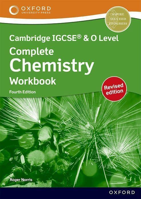 Cambridge Complete Chemistry for IGCSE® & O Level: Workbook (Revised) (Paperback, 4 Revised edition)
