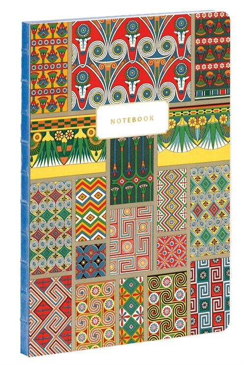 Ancient Egypt Patterns - Albert Racinet: A5 Notebook (Paperback)