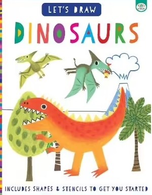 Lets Draw Dinosaurs (Paperback)