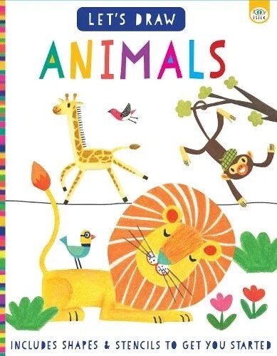 Lets Draw Animals (Paperback)