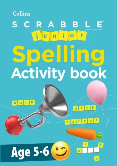 SCRABBLE™ Junior Spelling Activity book Age 5-6 (Paperback)