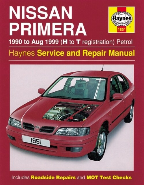 Nissan Primera Petrol (90 - Aug 99) H To T (Paperback)