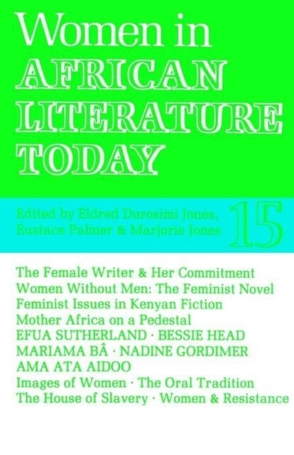 ALT 15 Women in African Literature Today (Paperback)