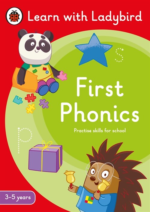 First Phonics: A Learn with Ladybird Activity Book (3-5 years) : Ideal for home learning (EYFS) (Paperback)