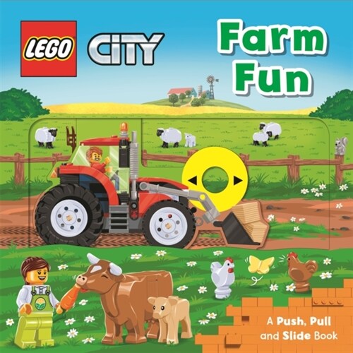LEGO® City. Farm Fun : A Push, Pull and Slide Book (Board Book)
