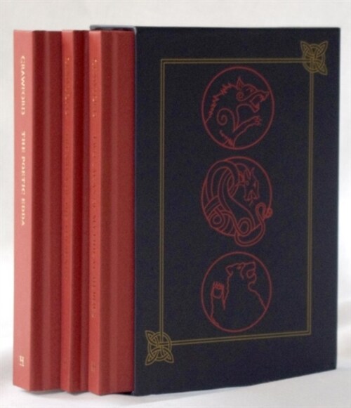 Jackson Crawford Three-Book Boxed Set : The Poetic Edda, The Saga of the Volsungs, and Two Sagas of Mythical Heroes (Paperback)