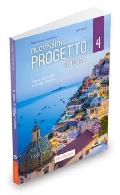 Nuovissimo Progetto italiano : Libro dello studente + tracce audio (QR-code) + co (Paperback)