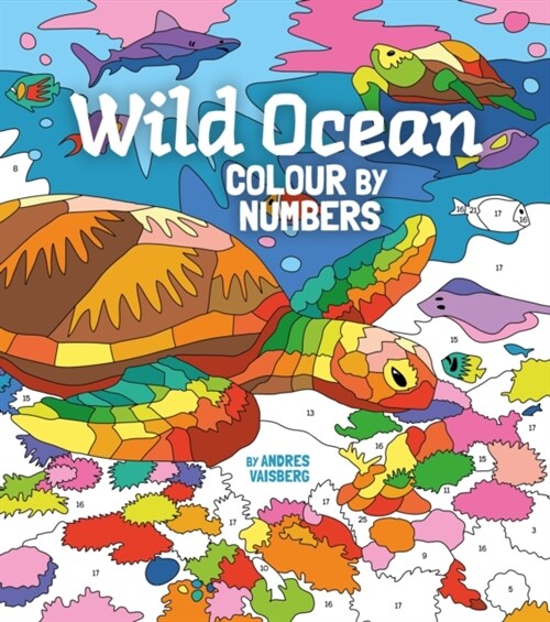 Wild Ocean Colour by Numbers (Paperback)