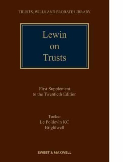 Lewin on Trusts (Paperback, 20 ed)