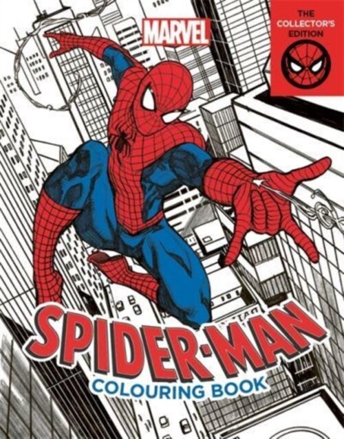 Marvel Spider-Man Colouring Book: The Collectors Edition (Paperback)