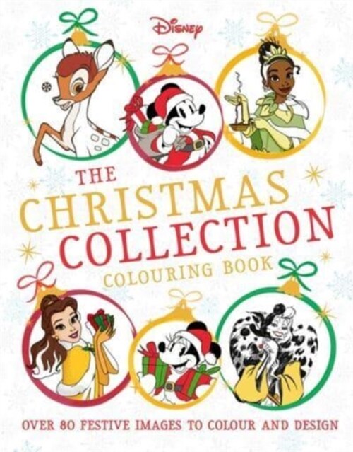 Disney The Christmas Collection Colouring Book (Paperback)