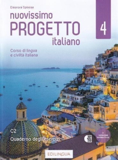 Nuovissimo Progetto italiano : Quaderno degli esercizi + tracce audio (QR-code) + (Paperback)