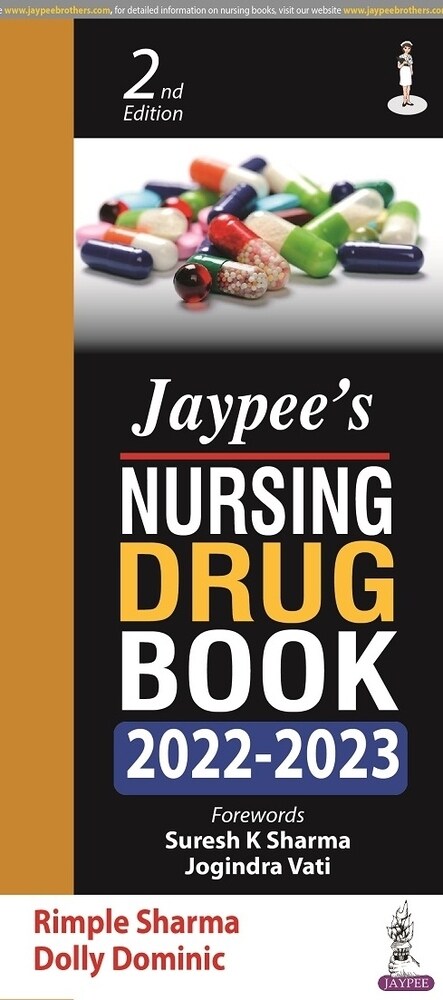 Jaypees Nursing Drug Book 2022-2023 (Paperback, 2 Revised edition)