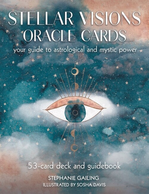 Stellar Visions Oracle Cards: 53-Card Deck and Guidebook : Your Guide to Astrological and Mystic Power (Kit)