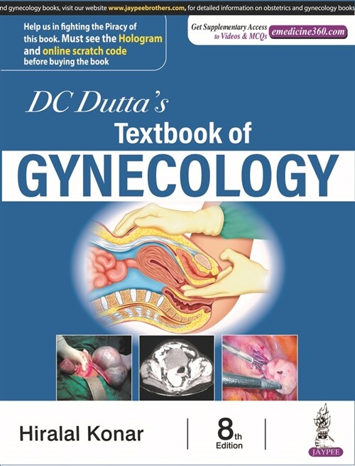 DC Duttas Textbook of Gynecology (Paperback, 8 Revised edition)