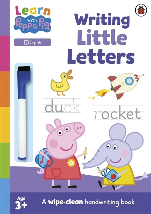 Learn with Peppa: Writing Little Letters : Wipe-Clean Activity Book (Paperback)